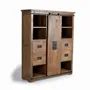 Sideboards - Mango wood and metal dresser - GINER Y COLOMER