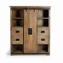 Sideboards - Mango wood and metal dresser - GINER Y COLOMER
