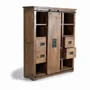 Sideboards - Mango wood and metal dresser - GINER Y COLOMER