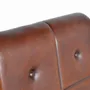 Fauteuils - Fauteuil cuir marron et métal - GINER Y COLOMER