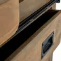 Wardrobe - Mango wood and metal wardrobe - GINER Y COLOMER