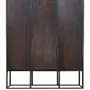 Sideboards - Showcase in mango wood and dark walnut metal - GINER Y COLOMER
