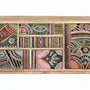 Chests of drawers - Chest of drawers in natural and multi-colored mango wood - GINER Y COLOMER