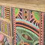 Chests of drawers - Chest of drawers in natural and multi-colored mango wood - GINER Y COLOMER