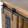 TV stands - Mango wood and metal TV cabinet - GINER Y COLOMER