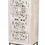 Chests of drawers - Mango wood chest of drawers and metal legs - GINER Y COLOMER