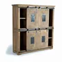 Sideboards - Mango wood and metal dresser - GINER Y COLOMER