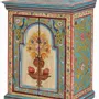 Night tables - Multicolored mango wood bedside table - GINER Y COLOMER