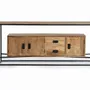 Sideboards - Mango wood and metal sideboard - GINER Y COLOMER