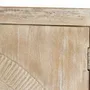 Wardrobe - Mango wood cabinet and aged white metal legs - GINER Y COLOMER