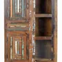 Sideboards - Mango wood display case and multicolored metal legs - GINER Y COLOMER