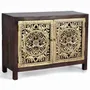 Sideboards - 2-door sideboard in mango wood - GINER Y COLOMER