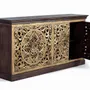 Sideboards - Sideboard in carved mango wood and gold leaf - GINER Y COLOMER