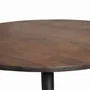 Dining Tables - Acacia wood dining table and metal legs - GINER Y COLOMER