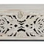 Boîtes de rangement - Coffre en manguier et pieds en métal blanc vieilli - GINER Y COLOMER
