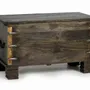 Boîtes de rangement  - Coffre en bois de manguier marron foncé - GINER Y COLOMER