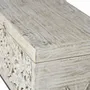 Boîtes de rangement - Coffre en manguier et pieds en métal blanc vieilli - GINER Y COLOMER