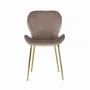 Chairs - Set of 4 chairs covered in velvet and steel structure - GINER Y COLOMER