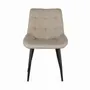 Chairs - Set of two chairs upholstered in beige fabric - GINER Y COLOMER