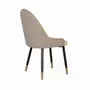 Chairs - Set of 4 covered chairs and steel legs - GINER Y COLOMER