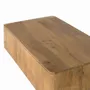 Tables basses - Table basse en bois de manguier aux coins arrondis - GINER Y COLOMER
