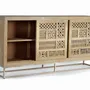 Buffets - Buffet en bois manguier et métal - GINER Y COLOMER