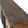 Meubles TV - Meuble TV en bois manguier marron vieilli et métal - GINER Y COLOMER