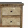 Meubles TV - Meuble TV en bois manguier marron vieilli et métal - GINER Y COLOMER