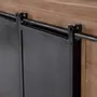 Wardrobe - Industrial style wardrobe in mango wood - GINER Y COLOMER