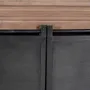 Wardrobe - Industrial style wardrobe in mango wood - GINER Y COLOMER