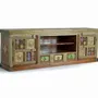 TV stands - Acacia wood TV cabinet - GINER Y COLOMER