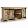 Buffets - Buffet en bois manguier et noir - GINER Y COLOMER