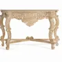 Console table - Console in aged white mango wood - GINER Y COLOMER