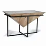 Tables basses - Table basse en bois manguier et métal - GINER Y COLOMER