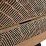 Chests of drawers - Acacia wood and metal chest of drawers - GINER Y COLOMER