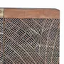 Sideboards - Acacia wood and metal sideboard - GINER Y COLOMER