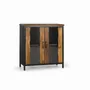 Buffets - Buffet bois manguier et métal noir - GINER Y COLOMER