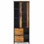 Buffets - Vitrine en bois manguier et métal - GINER Y COLOMER