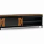 Meubles TV - Meuble TV en bois manguier et métal - GINER Y COLOMER