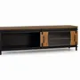 Meubles TV - Meuble TV en bois manguier et métal - GINER Y COLOMER