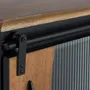 Meubles TV - Meuble TV en bois manguier et métal - GINER Y COLOMER