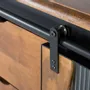 Buffets - Buffet en bois manguier et métal noir - GINER Y COLOMER