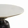 Coffee tables - White marble and black metal coffee table - GINER Y COLOMER