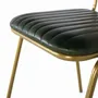 Chairs - Set of 2 leather and rattan chairs - GINER Y COLOMER