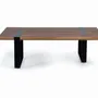 Tables basses - Table basse en bois d'acacia et métal - GINER Y COLOMER