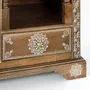 Console table - Mango wood console with natural and white color - GINER Y COLOMER