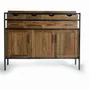 Buffets - Buffet en bois teck et manguier et métal - GINER Y COLOMER