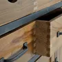 Buffets - Buffet en bois teck et manguier et métal - GINER Y COLOMER