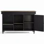 Sideboards - Bar cabinet in mango wood and metal - GINER Y COLOMER