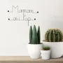 Other wall decoration - Wire Wall Decoration\" Mom on top\ "” - to pin - BIJOUX DE MUR